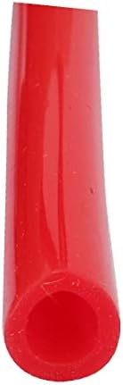 X-deree 5 ממ x 8 ממ DIA גבוה עמיד טמפ 'צינור סיליקון צינור צינור גומי אדום 1 מ' אורכו (טובו