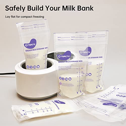 שקיות אחסון חלב אם צרטה שינוי צבע חישת טמפרטורה 120 ספירה ותיק קירור חלב אם עם שקיות קרח