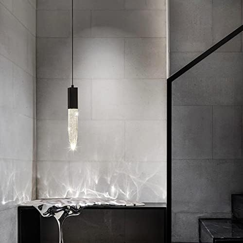 Gigecor נברשת קריסטל מודרנית, כניסה גבוהה מדרגות גדולות לתקרה תליון תליון מתקן תאורה לחדר אוכל בחדר אמבטיה