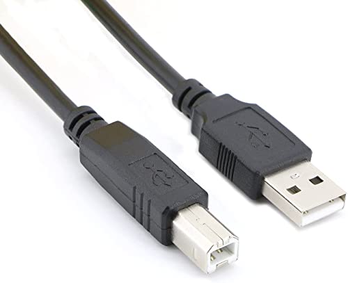Digitmon 3ft USB2.0 העברת נתונים כבל כבל מארח עבור כבל USB עבור AKAI MPK25 MPK49 MPK61 MPK88 PERATIONAL