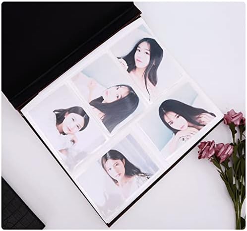 LIRUXUN עור הכנס אלבום צילום 500 תמונות 6 אינץ 'קיבולת גדולה אלבום 5X7 עיצוב צילום יצירתי ספר אסוף ספר