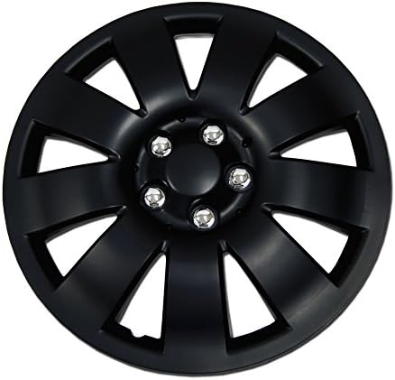 TuningPros WSC-721B16-חבילה של 4 HubCAP