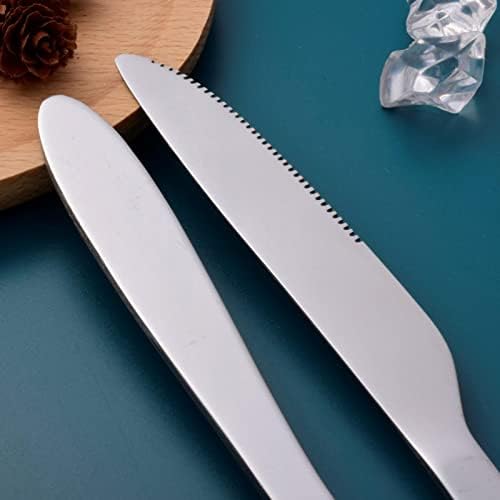 נה נירוסטה סטייק סכין ומזלג מערבי מזון סכין ומזלג שני חלקים סט