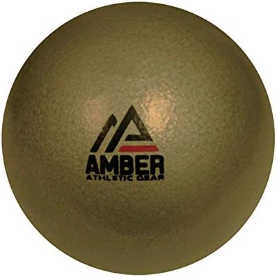 אמבר ספורט ציוד זריקת כדור, ברזל יצוק משקל כדור זריקה מסלול & שדה אימון & אימון