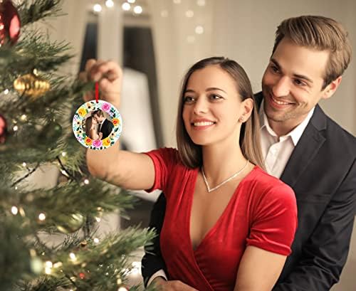 קישוטי מסגרת תמונת חג המולד של פטצ'י 2021, קישוטי מסגרת תמונה פרחונית 2021 חתונה מקווטת קישוטים נשואים