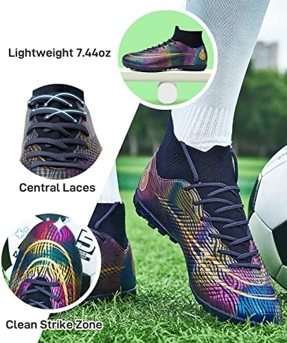 יוניסקס כדורגל לנשים גברים סוליות FG/AG Soccer Shoe