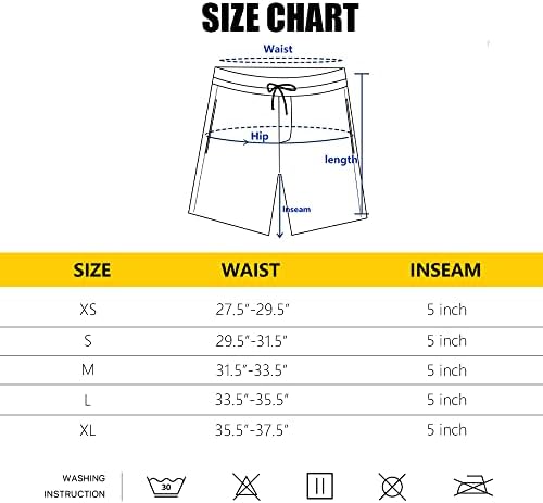 מכנסיים קצרים בגודל 5 אינץ 'לגברים גברים המריצים מכנסיים קצרים עם מכנסי חדר כושר קצרים של אימון אניה