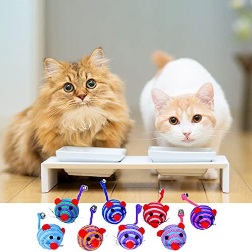 צעצועים אינטראקטיביים לחתולים, שחקו צעצוע של צעצוע של צעצוע של צעצועי גלגל מצויר פס חיית מחמד
