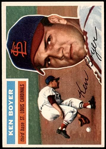 1956 Topps 14 Ken Boyer St. Louis Cardinals Ex/MT Cardinals