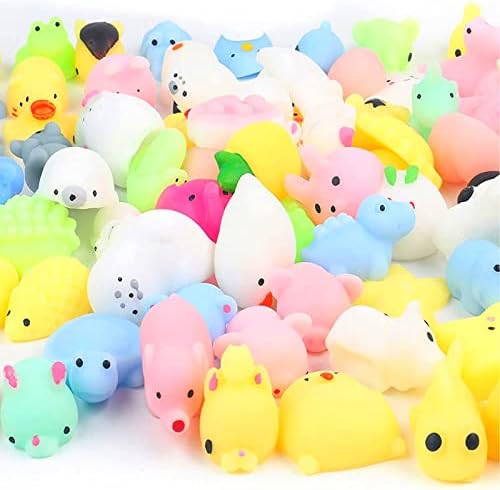 Mochi Squishy צעצוע 100 חבילה, Kawaii Squishies Toy