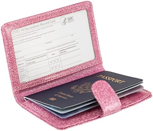 עור כיסוי מקרה נסיעות מסמכים ארגונית מגן עם סי. די. סי. חיסון כרטיס מחזיק משולבת חסימת עור כיסוי מקרה נסיעות מסמכים