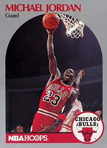 מייקל ג'ורדן 1990-91 כרטיס כדורסל של Hoops 65