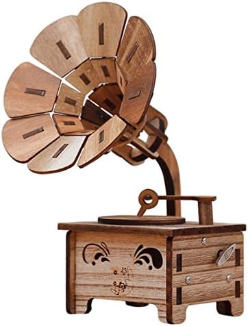 Ganfanren Phonograph Phonograph Music Box Music Box Creative ילדים מתנות לילדות מתנות לקישוט הבית