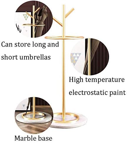 עמדות מטריית LXDZXY, מעמד מטרייה, חבית מטריה קומפקטית ברזל יצירתי, בסיס שיש, קישוטים דקורטיביים,