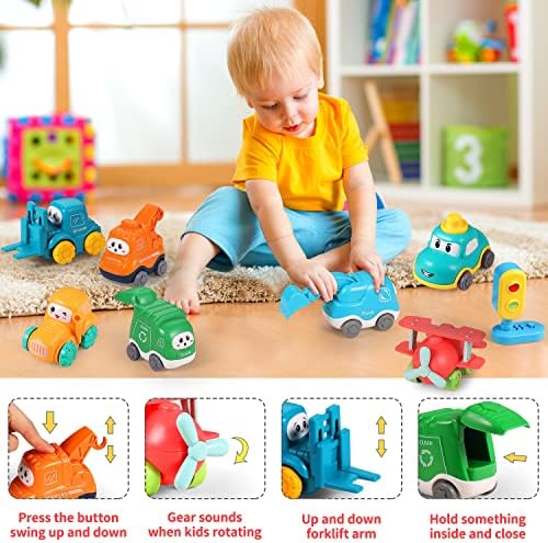 אלאסו תינוק משאית רכב צעצוע ושחקן אחסון תיק / תינוק צעצועי 12-18 חודשים / תינוק צעצועי 1 2 3 שנה ישן ילד ילדה
