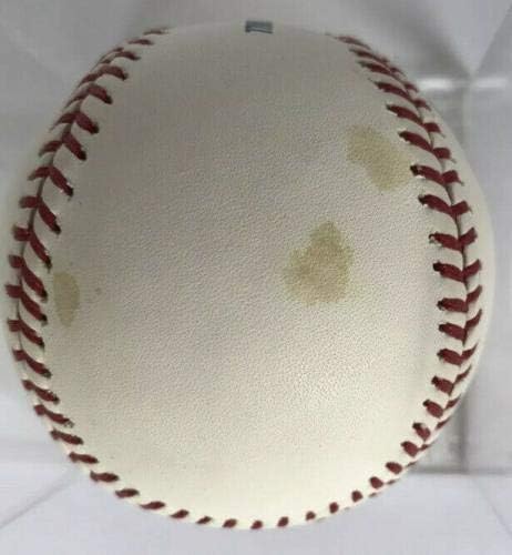 ג'סטין ורלנדר חתם על בייסבול MLB הולוגרמה סופר נדיר של יוסטון אסטרוס נמרים - כדורי בייסבול חתימה