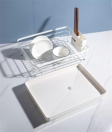 ZLXDP כיור מטבח עמדת כלים מתלה עם חור יבש צלחות ניקוז שולחן ומארגן סכום מחזיק קערות