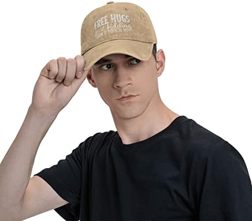 חיבורים חופשיים-רק-קיסידינג-דונט-מגע-אני נוער ג'ינס קאובוי כובע בייסבול כובע שמש כובעי משאיות שחורות