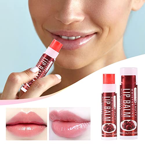 שפתון ערכת נייד מהיר שפתון לשימוש יומיומי אחת מגוון של פירות בטעם לחות לחות תחול שפתון ססגוניות שפתיים