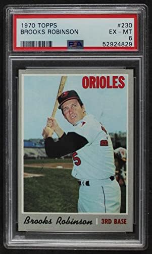1970 Topps 230 Brooks Robinson Baltimore Orioles PSA PSA 6.00 Orioles
