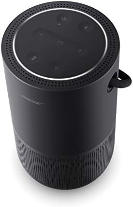 רמקול חכם נייד של Bose-רמקול Bluetooth אלחוטי עם שליטה קולית של Alexa מובנה, שחור