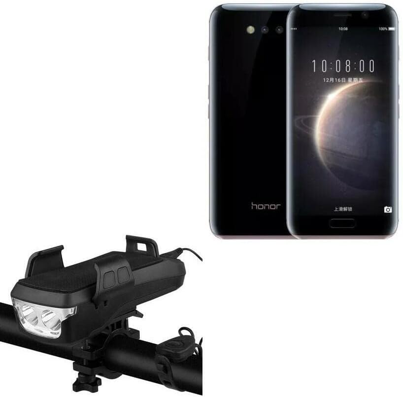 Standwave Stand and Mount תואם ל- Honor Magic - Mount Bike Rejuva Solar, Mount אופניים עם גדת כוח סולארית, אורות