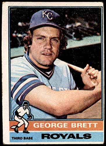 1976 Topps 19 George Brett Kansas City Royals Fair Royals