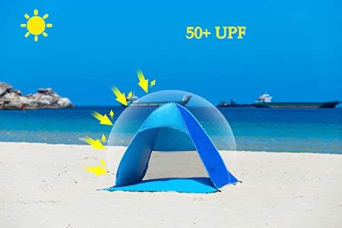 icorer אוטומטי פופ -אפ מיידי נייד בחוץ מהיר קאבנה חוף אוהל שמש מקלט