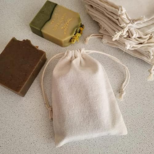 שקיות אחסון, שקיות משיכת כותנה לשימוש חוזר שקית אחסון לבד למטבח ירקות של סאנריס מטבח צמחי פירות
