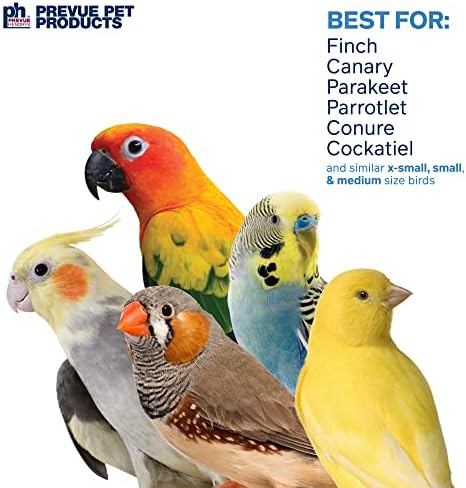 Prevue מוצרי חיות מחמד מזון ועסקים בטיזרים טרופיים מגרדים צעצוע ציפור ציפורים 62408