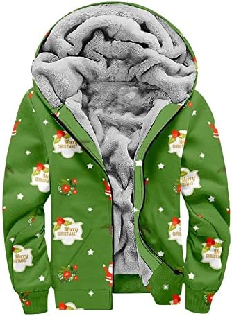 מתנות ליום ולנטיין סאסיגול לחבר 2023 חג המולד מצחיק מודפסים מעילים מרופדים, מעילי קפוצ'ונים גדולים וגבוהים של