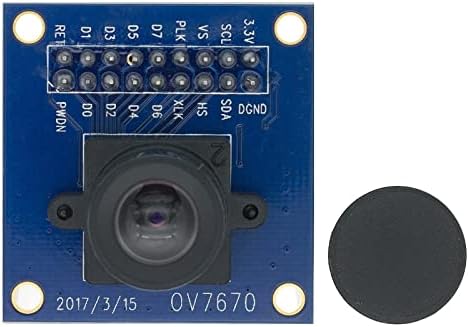 ZYM119 OV7670 מודול המצלמה תומך ב- VGA CIF חשיפה אוטומטית בקרת תצוגה גודל פעיל 640x480 מעגל