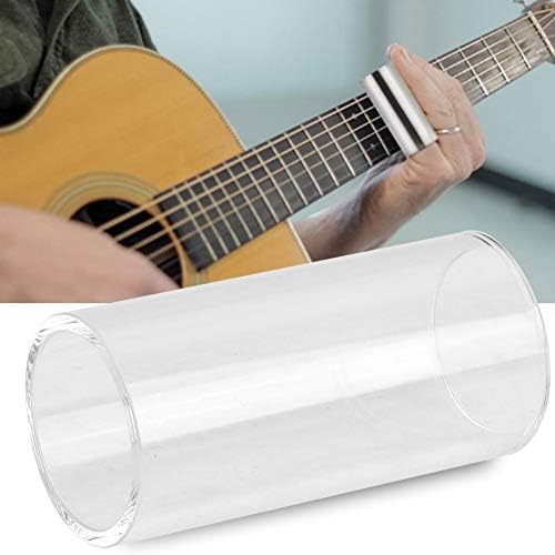 אוניברסלי גיטרה שקוף זכוכית שקופיות עבור גיטרה, גיטרה חשמלית,גיטרה אקוסטית, בס אחרים כלי מיתר