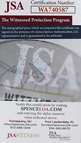 אריק דיקרסון לוס אנג'לס ראמס חתום על חתימה כחול 29 ג'רזי מותאם אישית JSA עד COA