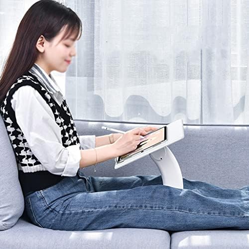 KFJBX מתכוונן שולחן כתיבה נייד פונקציה ניידת לימוד שולחן קריאה שולחן עבור מיטת טלוויזיה ספה מחברת מחברת