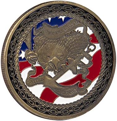 מטבע צבאי של ארצות הברית חיל הים האמריקני הכוח של מנהיגות חיובית