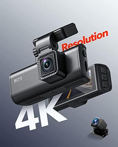 REDTIGER F7N 4K CAUN DASH CAM וכרטיס SD 32GB