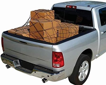 Eaccessories ea Cargo Net for Ford F-Series מיטה ארוכה בגודל מלא 66 X98-מארגן תא המטען של מכוניות
