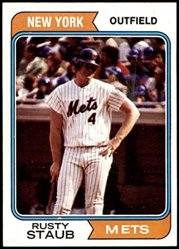 1974 Topps 629 Rusty Staub New York Mets NM Mets