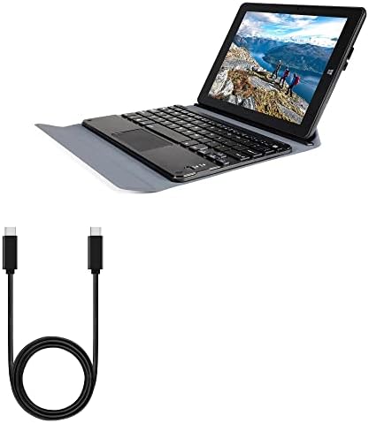 כבל גלי תיבה תואם עם Tibuta Windows 11 טאבלט W100 - כבל PDIRCYNC PD - USB -C ל- USB -C, סוג C מטען