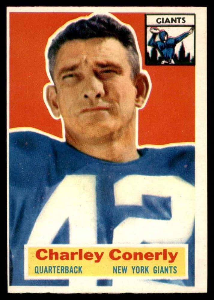 1956 Topps 77 Charley Conerly New York Giants-Fb VG/Ex Giants-FB מיסיסיפי