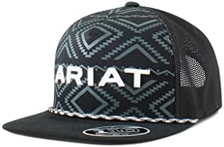 כובע בייסבול מגן לוגו של אריאט לגברים-כובע רשת מערבי