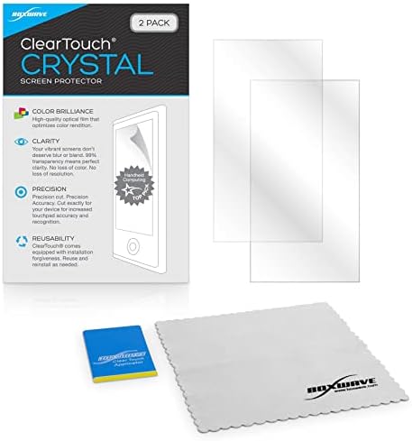 מגן מסך Boxwave לפייסבוק פורטל Go - Cleartouch Crystal, Skin Film Skin - מגנים מפני שריטות