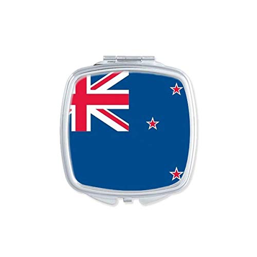 ניו זילנד לאומי דגל אוקיאניה המדינה מראה נייד קומפקטי כיס איפור כפול צדדי זכוכית