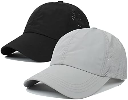 בייסבול כובע לגברים נשים, גברים של ספורט בייסבול מצויד כובע קלאסי מתכוונן רגיל כובע מהיר יבש נהג