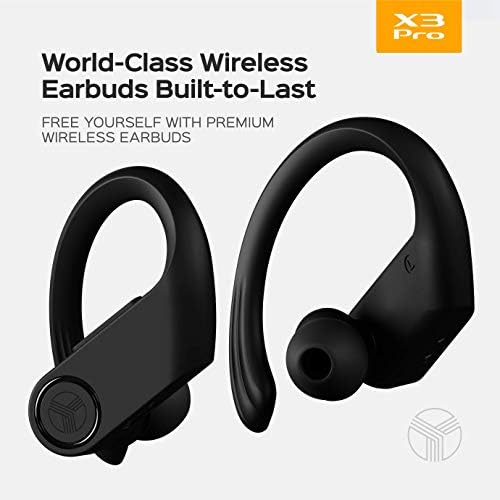 TREBLAB X3 PRO - אוזניות אלחוטיות אמיתיות עם אוזניים - חיי סוללה 45H, Bluetooth 5.0 עם APTX, אוזניות