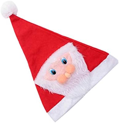 2 יחידות חג המולד כובעי נייד מעובה פלנלית עמיד מסיבת כיסוי ראש אספקת סנטה קלאוס כובעי למבוגרים נשים גברים