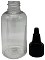 חוות טבעיות 2 גרם בקבוקים חופשיים BPA BOSTON BOSTON - 8 מכולות הניתנות למילוי ריק - מוצרי ניקוי שמנים אתרים - ארומתרפיה