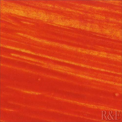 צבעי R&F צבעי יד 123b צבע Encaustic 333ML, Alizarin Orange