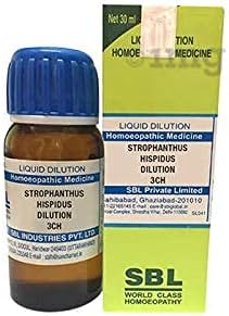 Sbl strophanthus hispidus dilution 3 ch